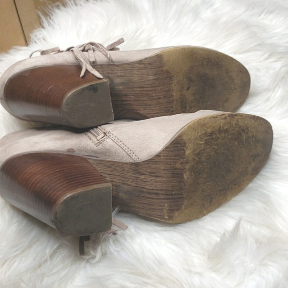 Carlos Santana Tempe Fringe Ankle Boots Size 9.5 - Picture 13 of 13